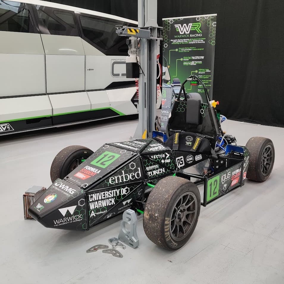 High-voltage electric drivetrain integrated into a specialist vehicle chassis