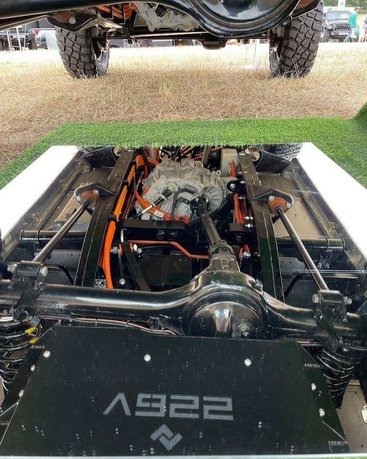 EV Land Rover Defender Mirror Underside